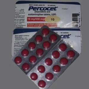 KJØP PERCOCET 10MG/650MG